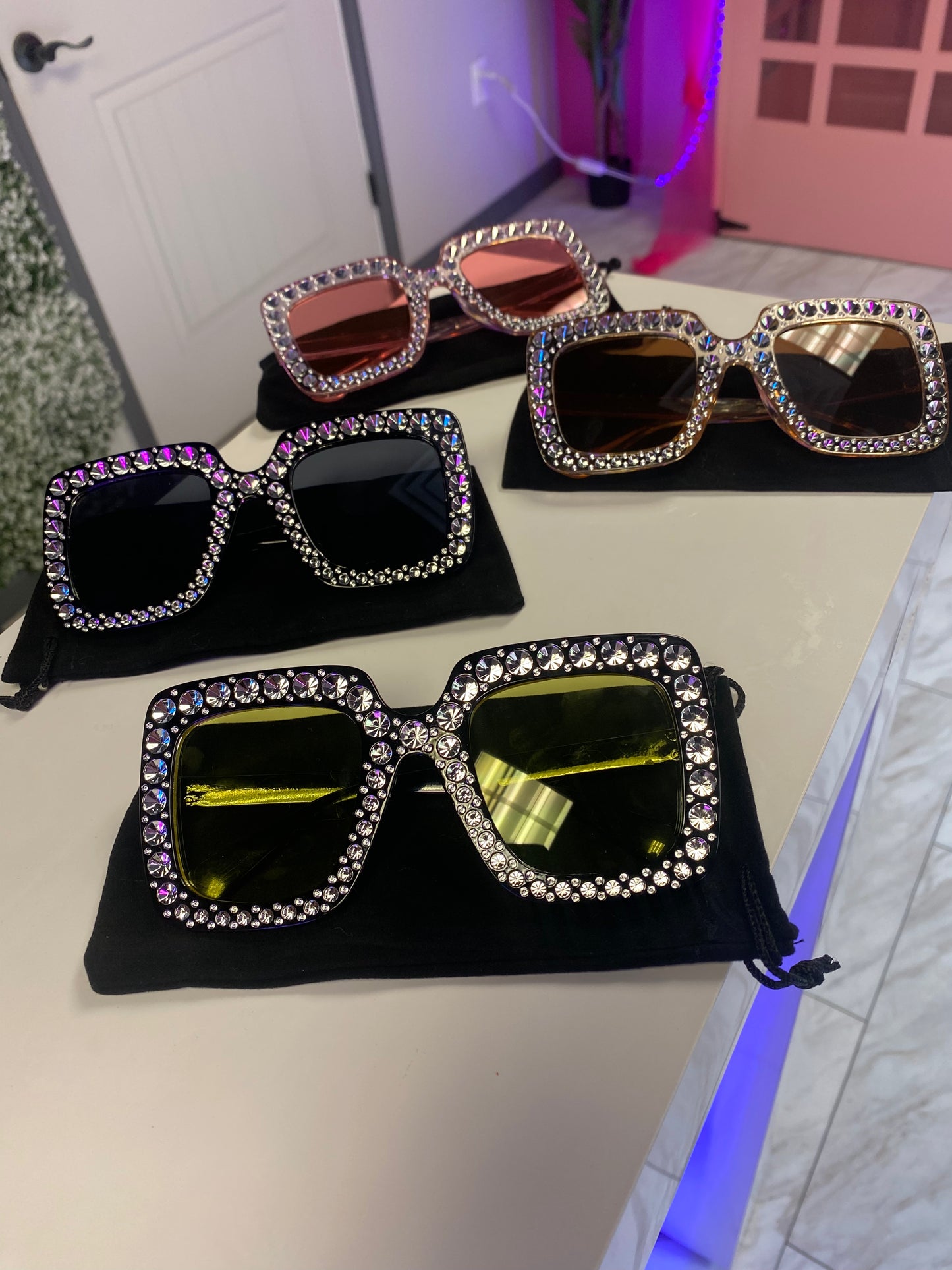Rhinestone Sunglasses